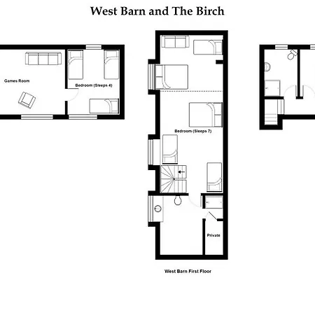 The West Barn Near Bath, Sleeps 24 And 2 Hot Tubs Bristol